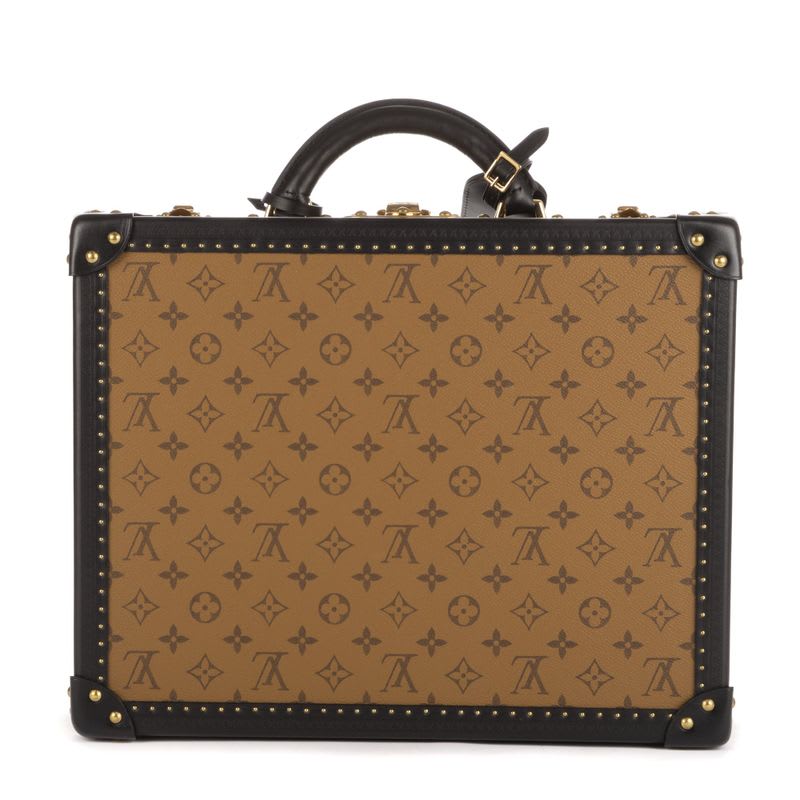 Louis Vuitton Limited Edition Vivienne Astronaut Cotteville Trunk Brown