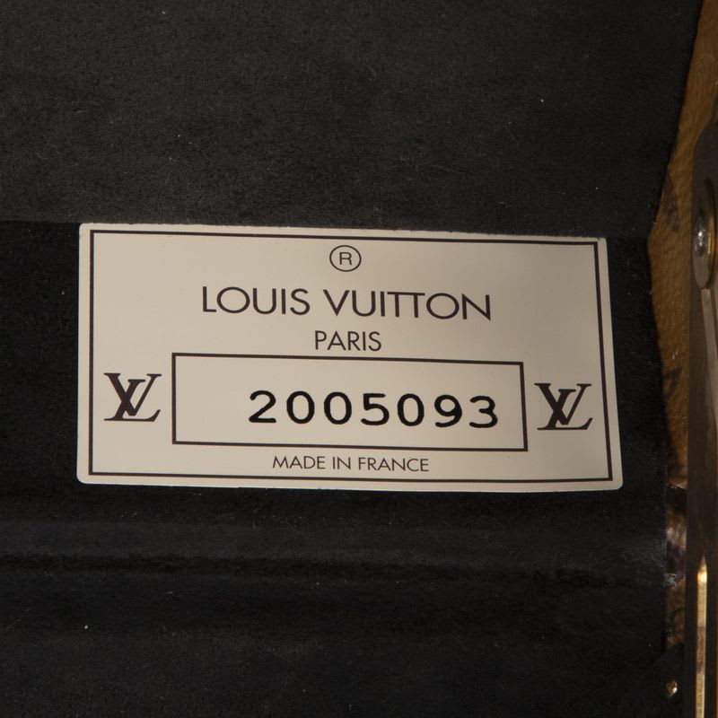 Louis Vuitton Limited Edition Vivienne Astronaut Cotteville Trunk Brown