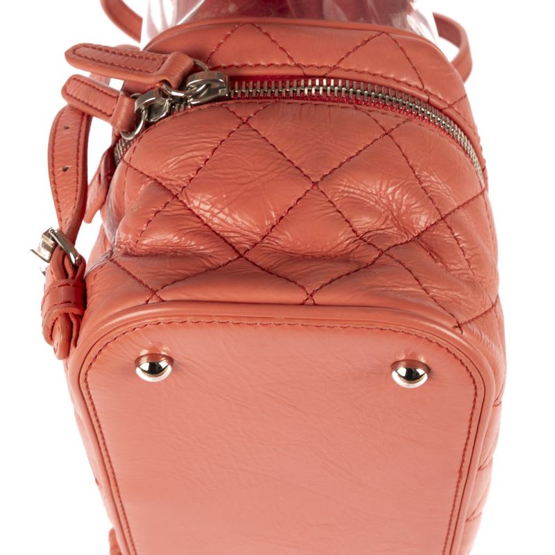 Chanel Chanel 2018 Limited Edition Aquarium Backpack Pink Transparent Quilted