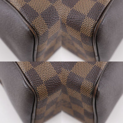 Louis Vuitton Brera N51150 Damier Canvas Brown Vi0050 Women's Handbag