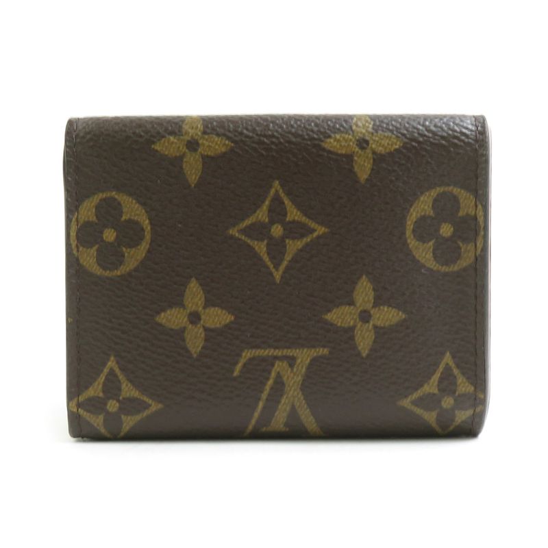 Louis Vuitton LOUIS VUITTON Compact wallet tri-fold wallet Monogram Portefeuille