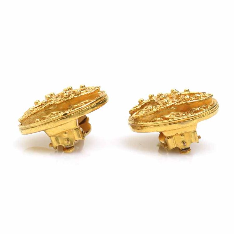 CHANEL Earring here mark