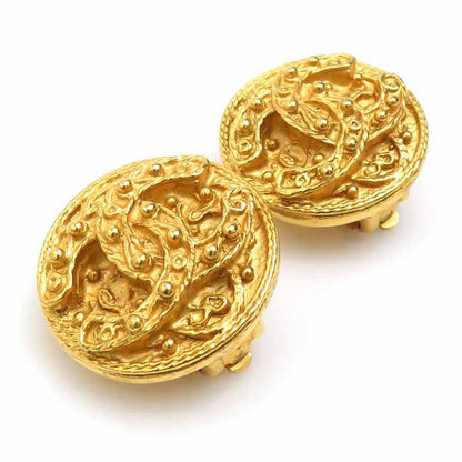 CHANEL Earring here mark