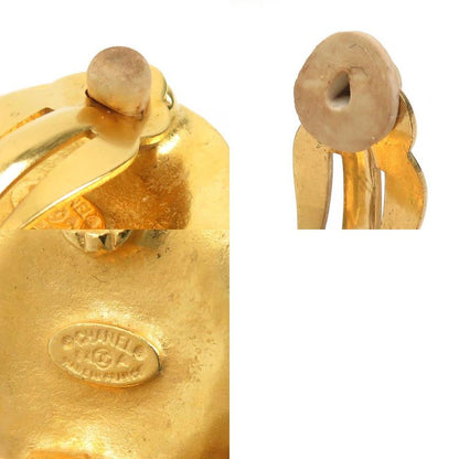 CHANEL Earring here mark