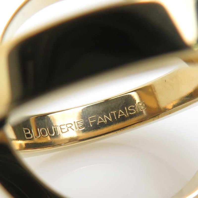 HERMES Scarf Ring BIJOUTERIE FANTAISIE