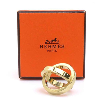 HERMES Scarf Ring BIJOUTERIE FANTAISIE