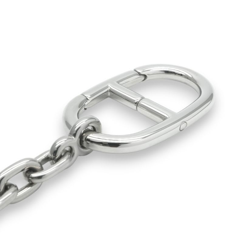 Hermes Chaine D'ancre Key Case Accessories Silver
