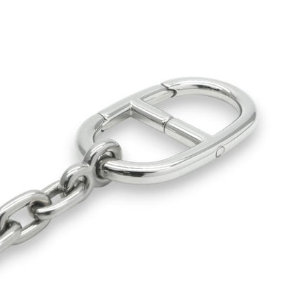 Hermes Chaine D'ancre Key Case Accessories Silver