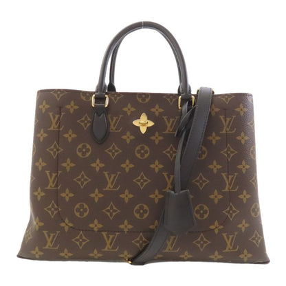 Louis Vuitton M43550 Flower Tote Handbag Monogram Canvas Women's