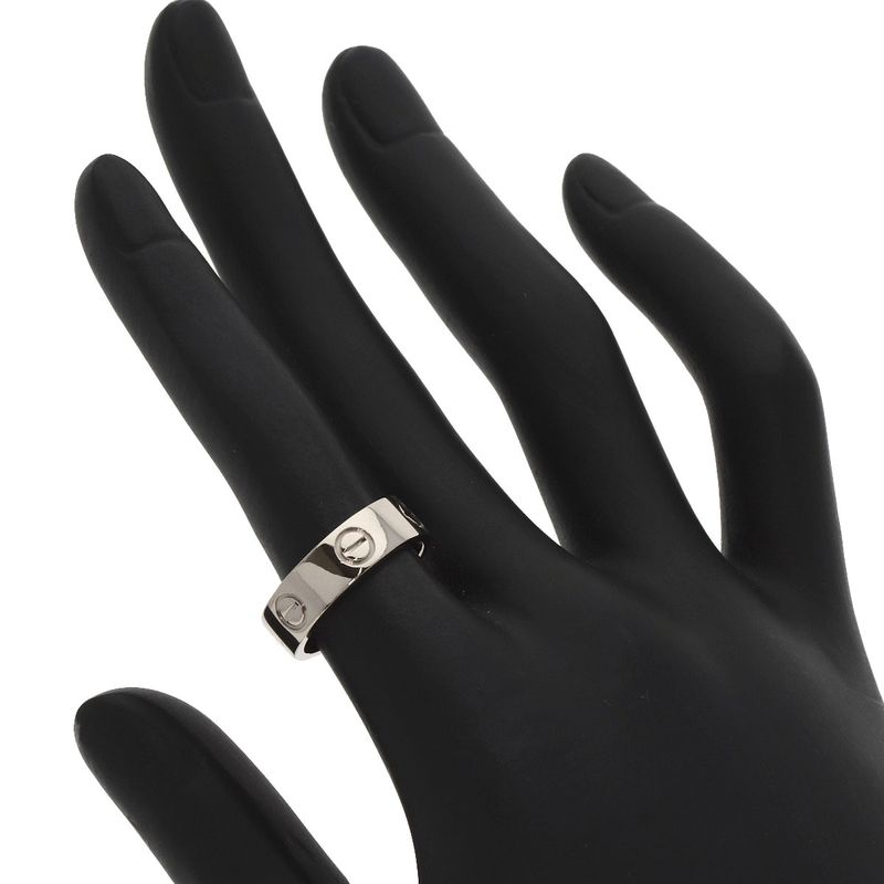 Cartier Love Ring #50 Ring ・ring 18k White Gold Ladies