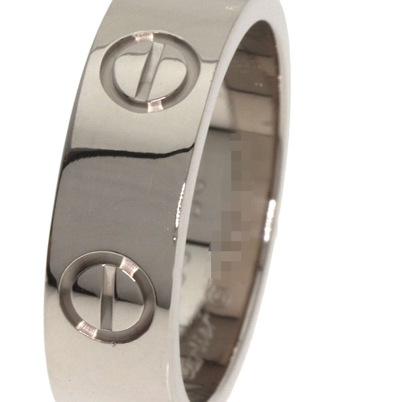 Cartier Love Ring #50 Ring ・ring 18k White Gold Ladies