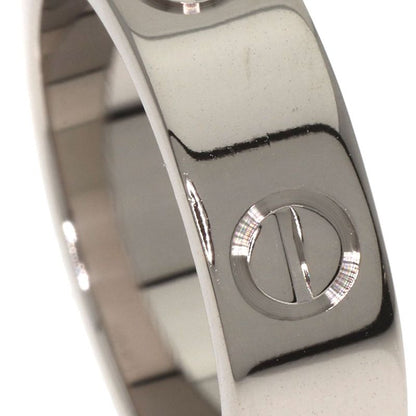 Cartier Love Ring #51 Ring 18k White Gold Women's