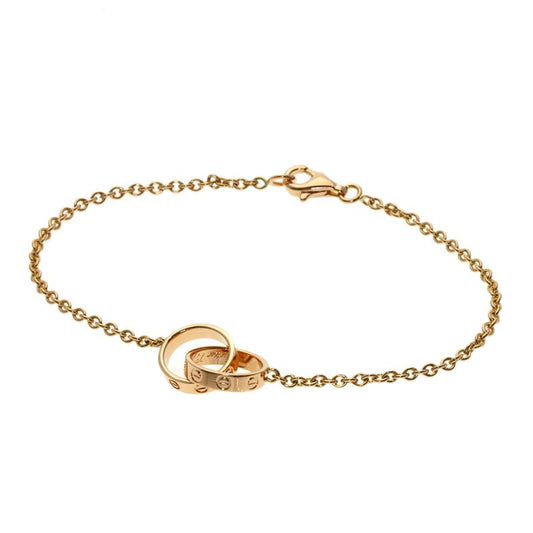 Cartier Baby Love Bracelet 18k Pink Gold Ladies