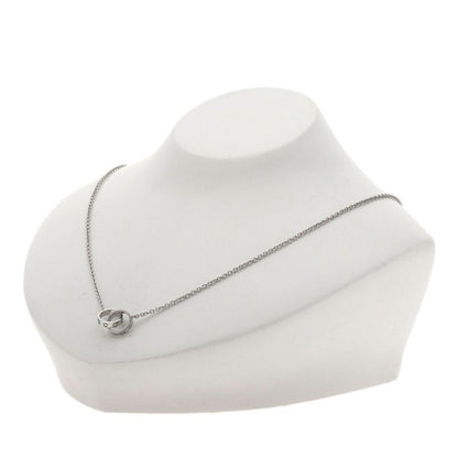 Cartier Baby Love Necklace 18k White Gold Women's