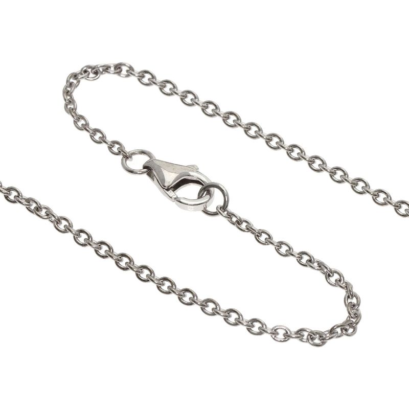 Cartier Baby Love Necklace 18k White Gold Women's