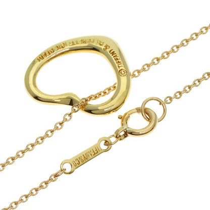 Tiffany & Co Tiffany & Co Open Heart Necklace 18k Yellow Gold Women's