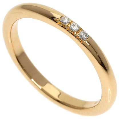 Tiffany & Co Tiffany & Co Forever 3p Diamond Ring 18k Pink Gold Women's