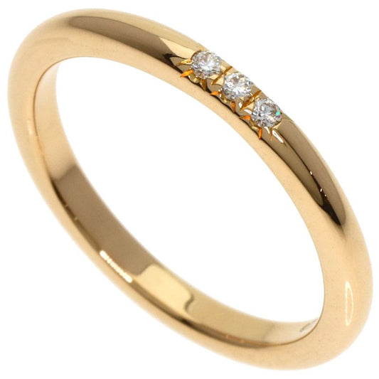 Tiffany & Co Tiffany & Co Forever 3p Diamond Ring 18k Pink Gold Women's