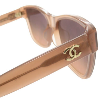 Chanel Cocomark 5386-a Plastic Beige Sunglass Es 0628 Chanel