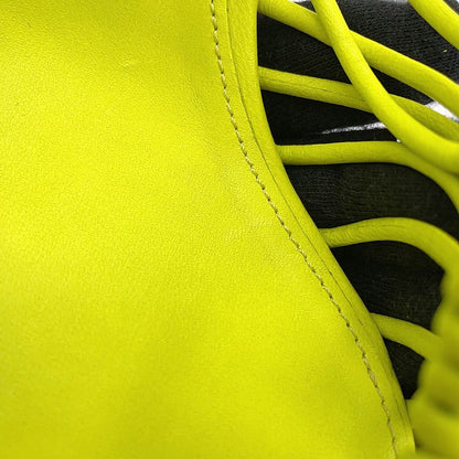 Bottega Veneta Sandals Dot Lace Up 36 Shoes Lime