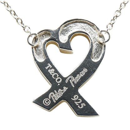 Tiffany & Co Loving Heart Pendant Necklace Sv925 Silver Women's Tiffany & Co