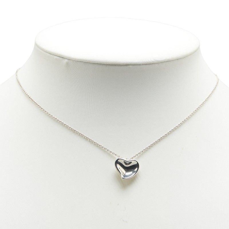 Tiffany & Co Full Heart Pendant Necklace Sv925 Silver Women's Tiffany & Co