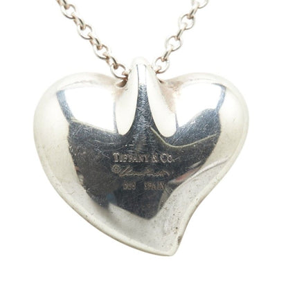 Tiffany & Co Full Heart Pendant Necklace Sv925 Silver Women's Tiffany & Co