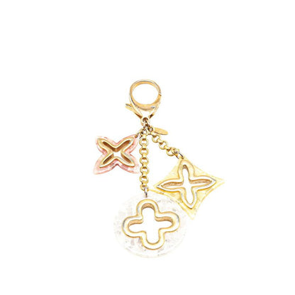 Louis Vuitton Bijou Sac Insolence Key Holder Bag Charm M66884 Gold Multicolor