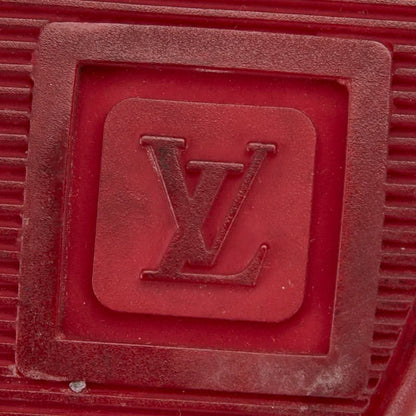 Louis Vuitton Sneakers Size:37 Red Leather Suede Women's Louis Vuitton