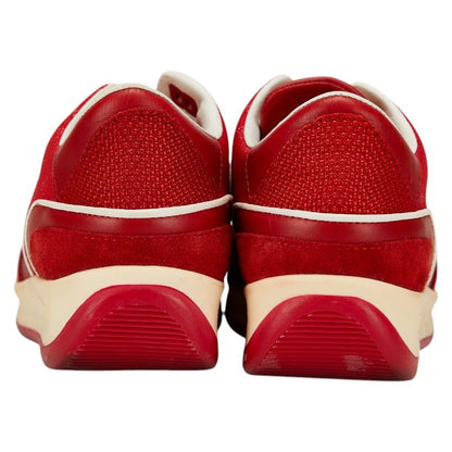 Louis Vuitton Sneakers Size:37 Red Leather Suede Women's Louis Vuitton
