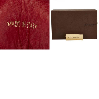 Louis Vuitton Sneakers Size:37 Red Leather Suede Women's Louis Vuitton