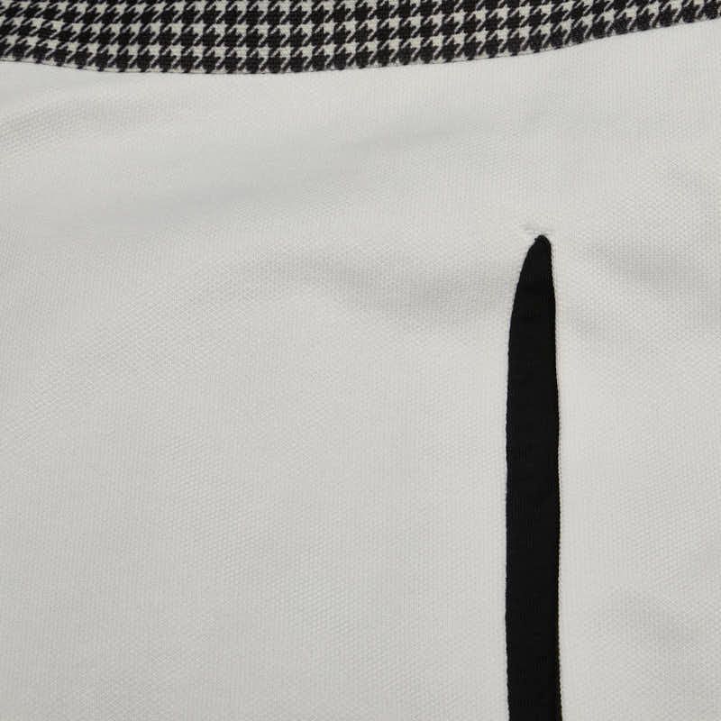 Fendi Logo Parka Pullover Size: XL Black White Polyester Cotton Men's Fendi