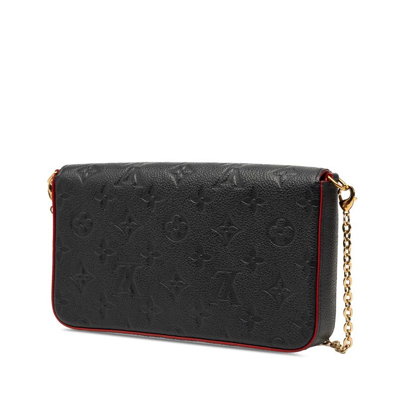 Louis Vuitton Monogram Empreinte Pochette Félicie Crossbody Chain Shoulder Bag