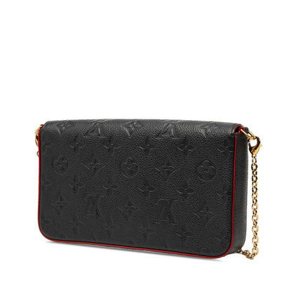 Louis Vuitton Monogram Empreinte Pochette Félicie Crossbody Chain Shoulder Bag