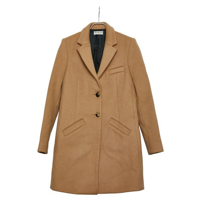 Balenciaga Chester Coat Size 38 Beige Wool Nylon Women's Balenciaga