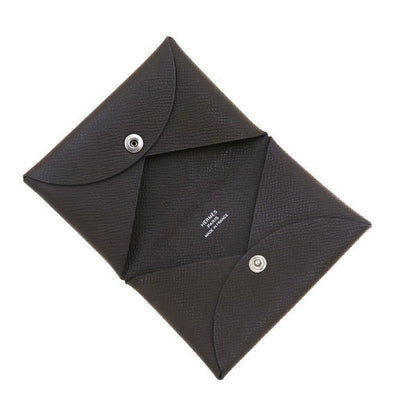 Hermes Calvi Black Wallet