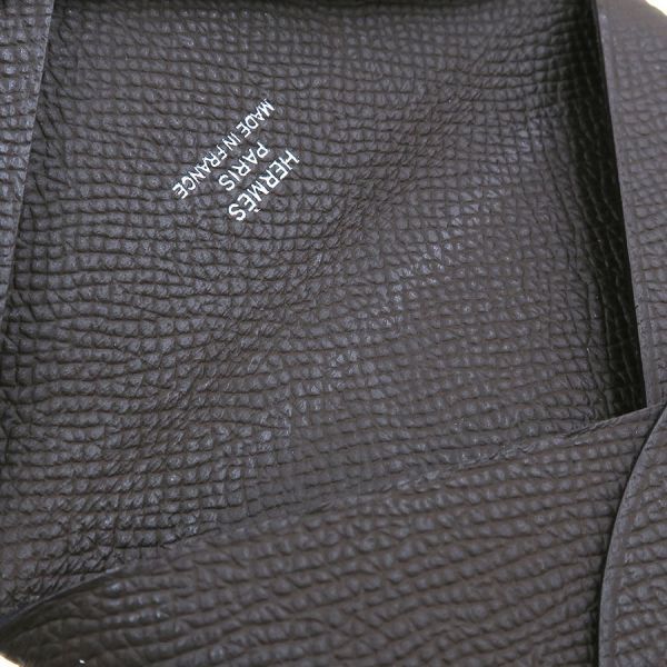 Hermes Calvi Black Wallet