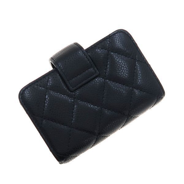 Chanel Caviar Quilted Card Case