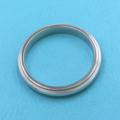 Tiffany & Co Together Milgrain Band Ring 3 mm 12.5