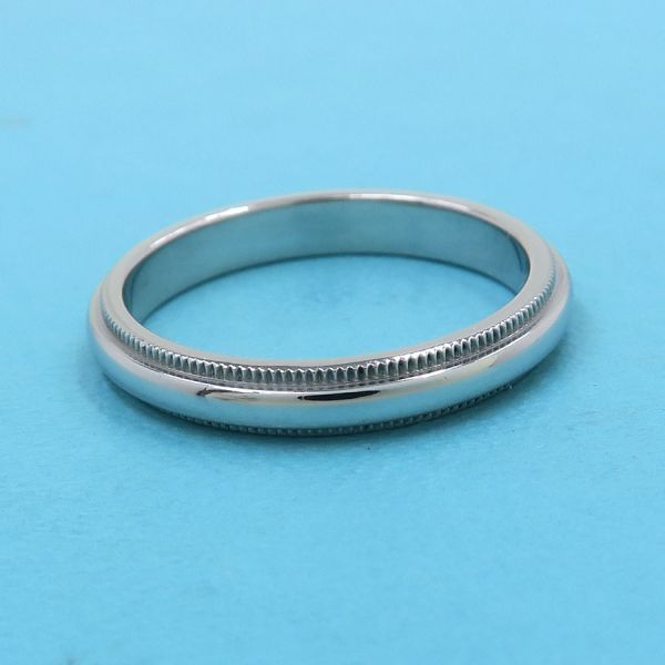Tiffany & Co Together Milgrain Band Ring 3 mm 12.5