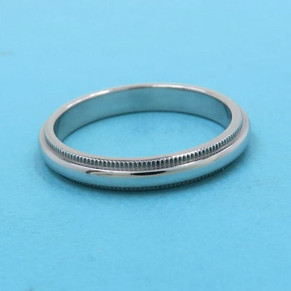 Tiffany & Co Together Milgrain Band Ring 3 mm 12.5