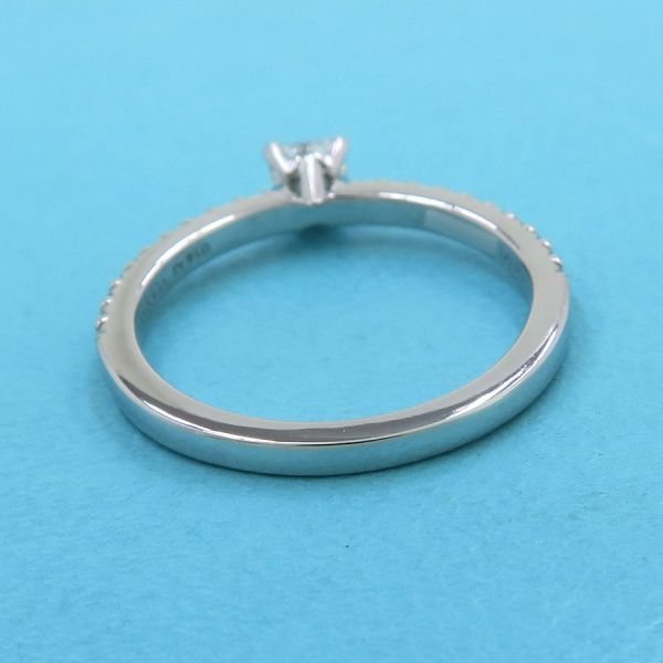 Tiffany & Co Novo Diamond Ring D0.20 Square Cut #7.5 [near]