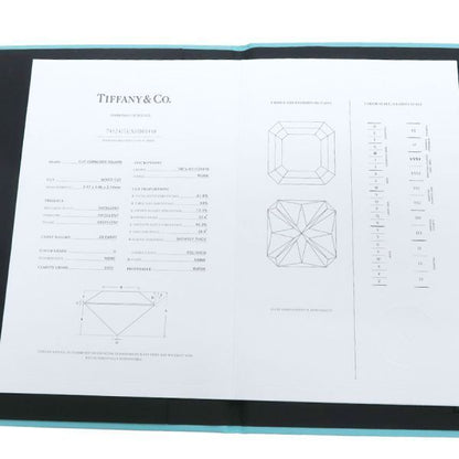Tiffany & Co Novo Diamond Ring D0.20 Square Cut #7.5 [near]