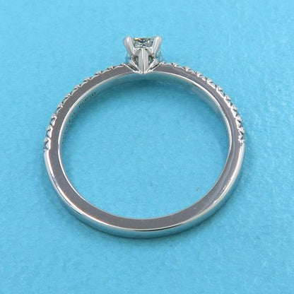 Tiffany & Co Novo Diamond Ring D0.20 Square Cut #7.5 [near]