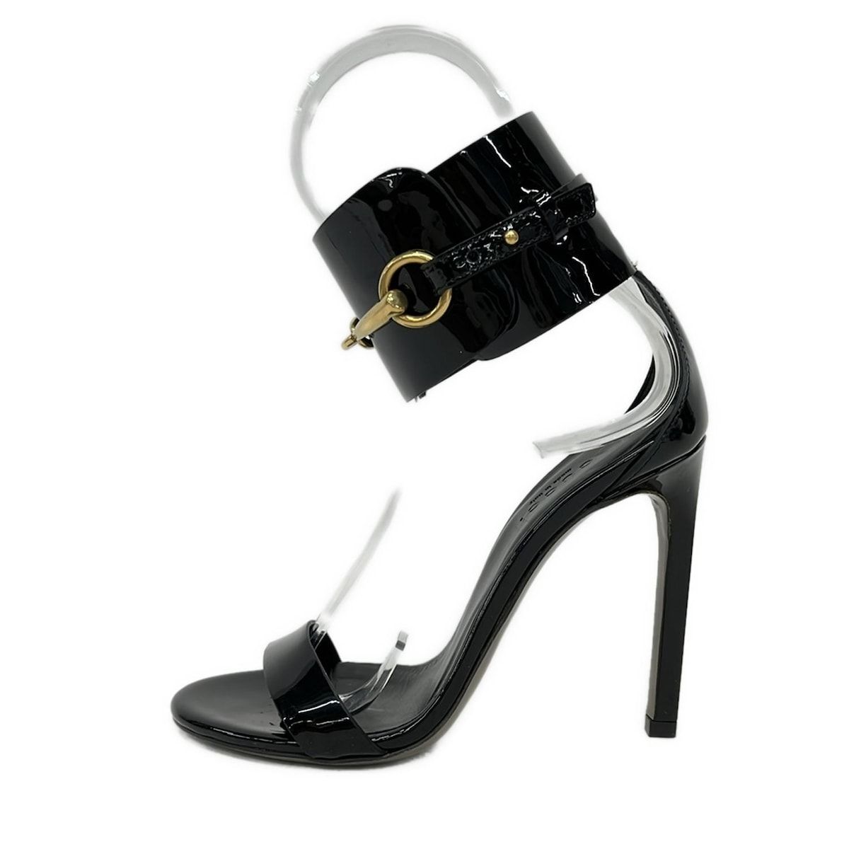 Gucci Pumps 34 Women's - Black Horsebit Leather