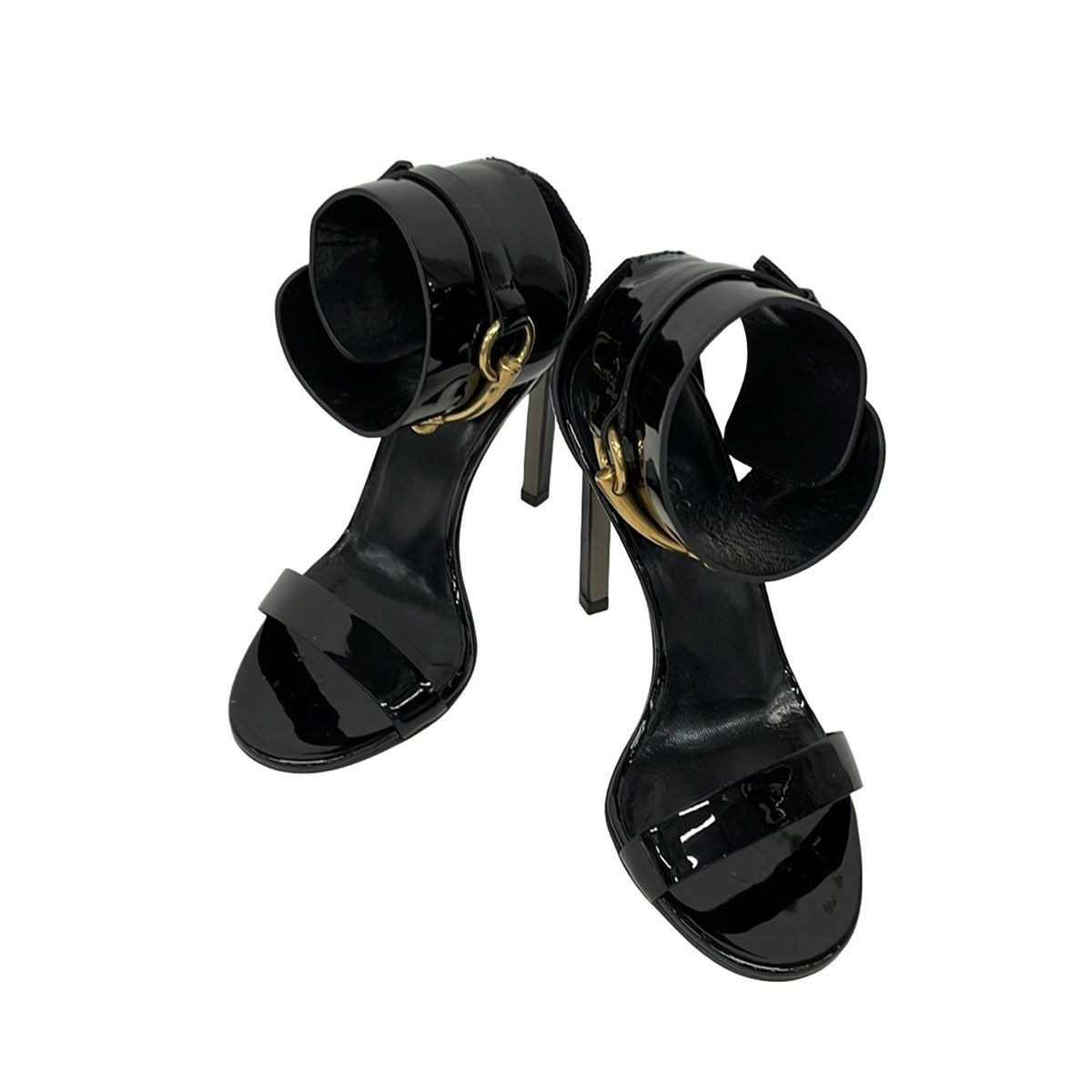 Gucci Pumps 34 Women's - Black Horsebit Leather