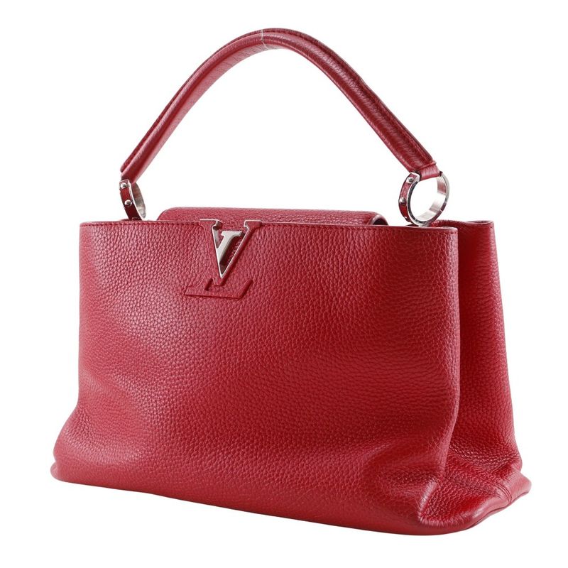 Louis Vuitton Capucines MM Parnasea M94412 ×taurillon Leather Red Tr2125
