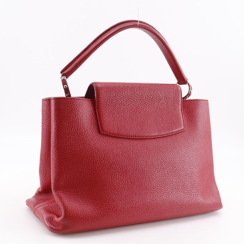 Louis Vuitton Capucines MM Parnasea M94412 ×taurillon Leather Red Tr2125