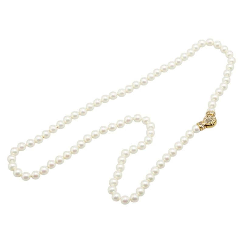Dior Pearl Rhinestone Gold Plated Ladies Dior