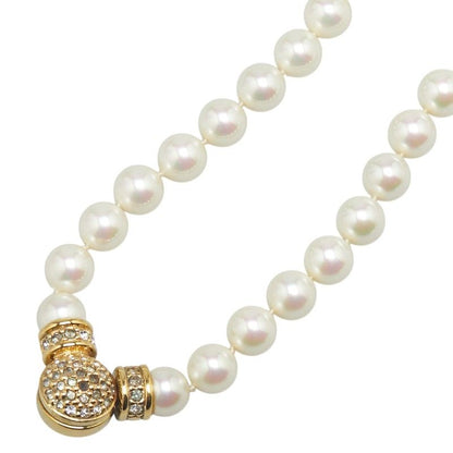Dior Pearl Rhinestone Gold Plated Ladies Dior